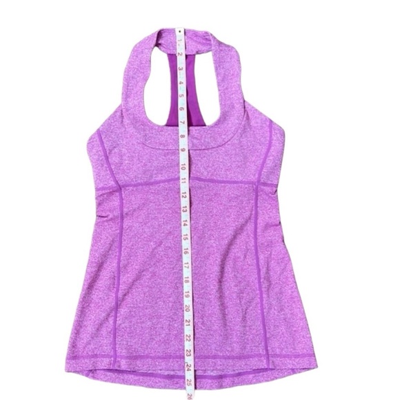 Lululemon Scoop Neck Tank in Heathered Ultra Violet size 6 - Picture 10 of 12